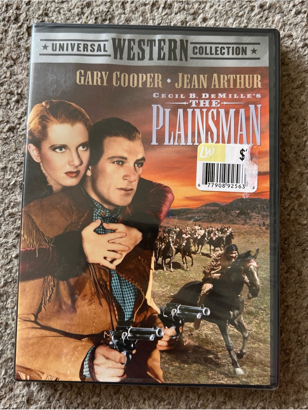 Universal The Plainsman DVD - Classic Western Film / new sealed